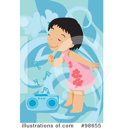 Royalty-Free (RF) Music Clipart Illustration by mayawizard101 - Stock Sample #98655