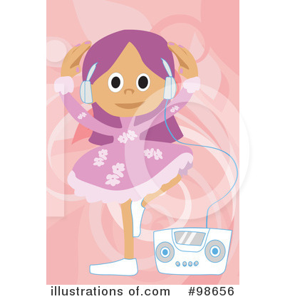 Royalty-Free (RF) Music Clipart Illustration by mayawizard101 - Stock Sample #98656