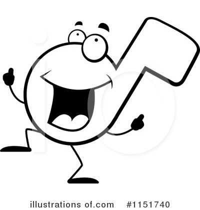 Royalty-Free (RF) Music Note Clipart Illustration by Cory Thoman - Stock Sample #1151740