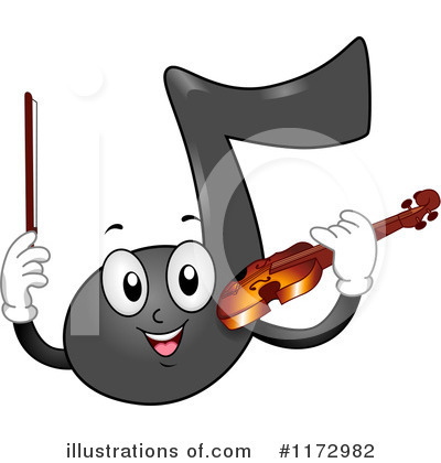 Royalty-Free (RF) Music Note Clipart Illustration by BNP Design Studio - Stock Sample #1172982