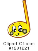 Music Note Clipart #1291221 by visekart