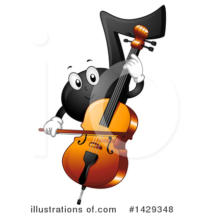 Royalty-Free (RF) Music Note Clipart Illustration by BNP Design Studio - Stock Sample #1429348