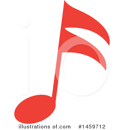 Music Note Clipart #1459712 by Cherie Reve