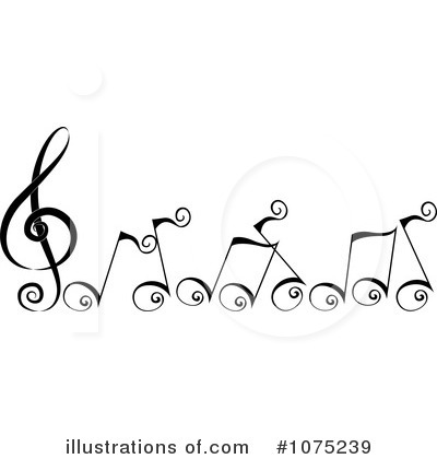 Music Note Clipart #1075239 by BNP Design Studio
