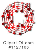 Music Notes Clipart #1127106 by djart