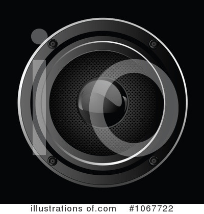 Speakers Clipart #1067722 by Pushkin