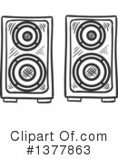 Music Speaker Clipart #1377863 by Vector Tradition SM
