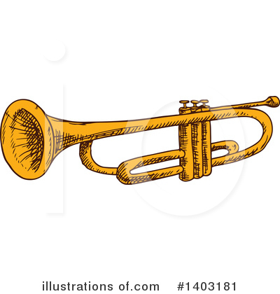 Royalty-Free (RF) Musical Instrument Clipart Illustration by Vector Tradition SM - Stock Sample #1403181