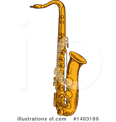 Royalty-Free (RF) Musical Instrument Clipart Illustration by Vector Tradition SM - Stock Sample #1403189