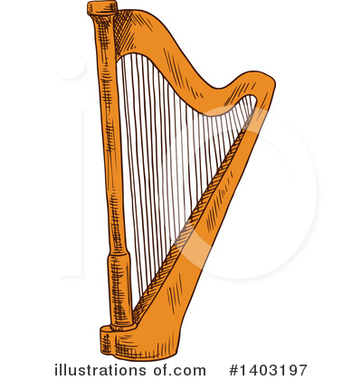 Royalty-Free (RF) Musical Instrument Clipart Illustration by Vector Tradition SM - Stock Sample #1403197