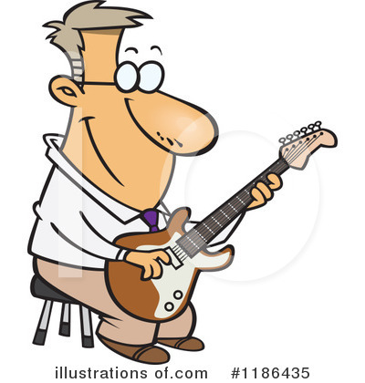 Royalty-Free (RF) Musician Clipart Illustration by toonaday - Stock Sample #1186435