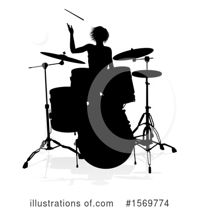 Royalty-Free (RF) Musician Clipart Illustration by AtStockIllustration - Stock Sample #1569774