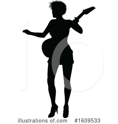 Guitarist Clipart #1609533 by AtStockIllustration