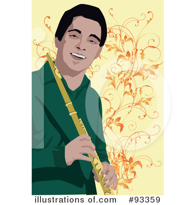 Royalty-Free (RF) Musician Clipart Illustration by mayawizard101 - Stock Sample #93359