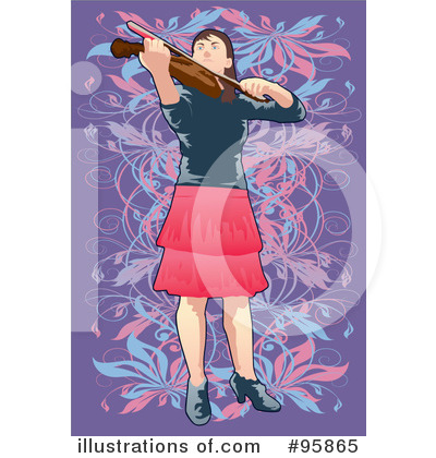 Violin Clipart #95865 by mayawizard101