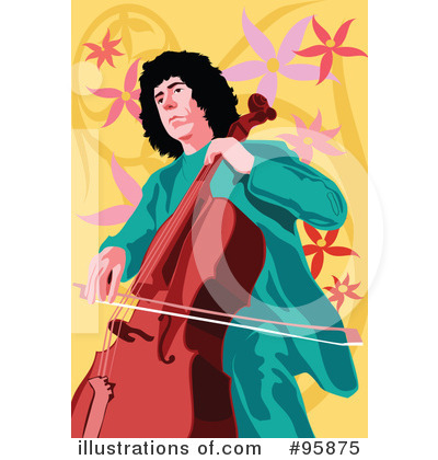 Royalty-Free (RF) Musician Clipart Illustration by mayawizard101 - Stock Sample #95875