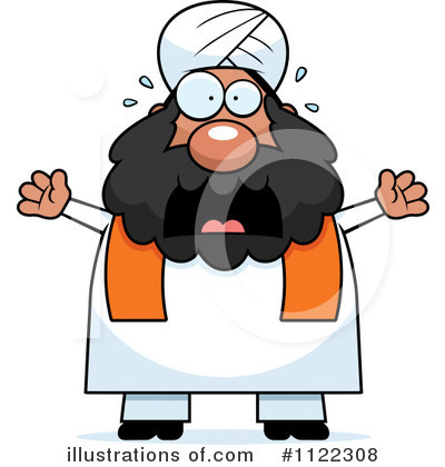 Royalty-Free (RF) Muslim Clipart Illustration by Cory Thoman - Stock Sample #1122308