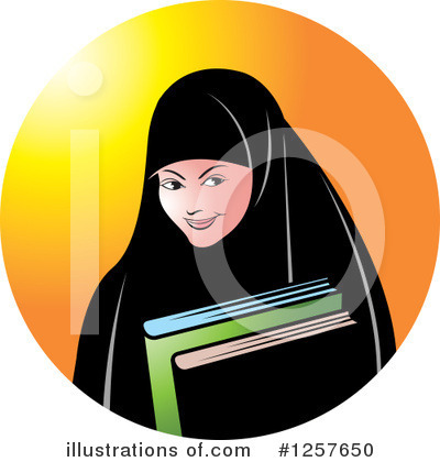 Royalty-Free (RF) Muslim Clipart Illustration by Lal Perera - Stock Sample #1257650