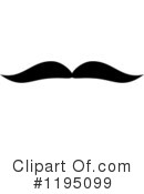 Mustache Clipart #1195099 by Vector Tradition SM
