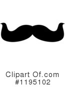 Mustache Clipart #1195102 by Vector Tradition SM
