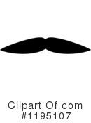 Mustache Clipart #1195107 by Vector Tradition SM