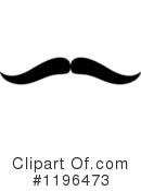 Mustache Clipart #1196473 by Vector Tradition SM