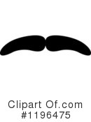 Mustache Clipart #1196475 by Vector Tradition SM