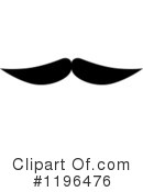 Mustache Clipart #1196476 by Vector Tradition SM