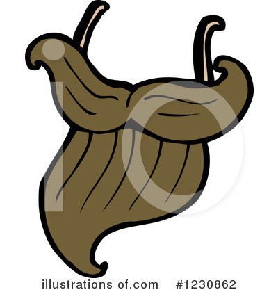 Royalty-Free (RF) Mustache Clipart Illustration by lineartestpilot - Stock Sample #1230862