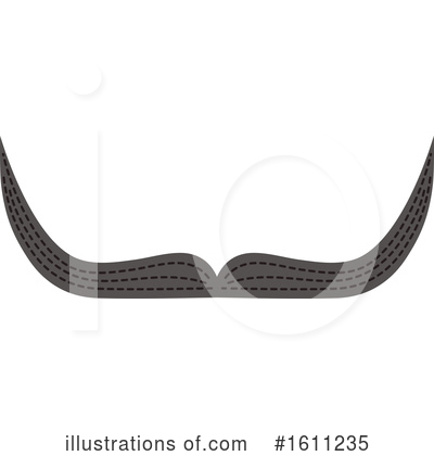 Royalty-Free (RF) Mustache Clipart Illustration by Vector Tradition SM - Stock Sample #1611235