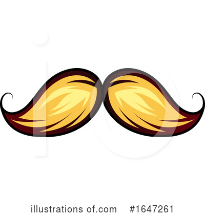 Royalty-Free (RF) Mustache Clipart Illustration by Morphart Creations - Stock Sample #1647261