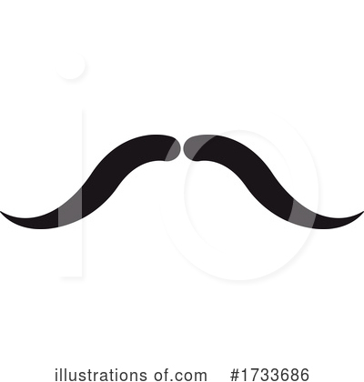 Royalty-Free (RF) Mustache Clipart Illustration by Vector Tradition SM - Stock Sample #1733686