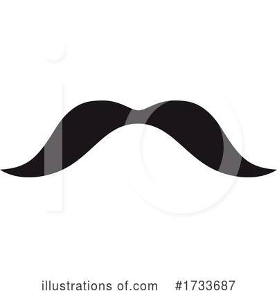 Royalty-Free (RF) Mustache Clipart Illustration by Vector Tradition SM - Stock Sample #1733687