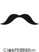 Mustache Clipart #1733687 by Vector Tradition SM