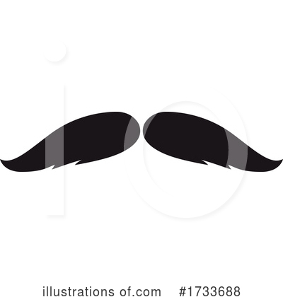Royalty-Free (RF) Mustache Clipart Illustration by Vector Tradition SM - Stock Sample #1733688