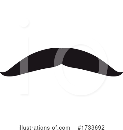 Royalty-Free (RF) Mustache Clipart Illustration by Vector Tradition SM - Stock Sample #1733692