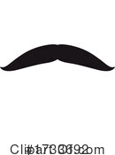 Mustache Clipart #1733692 by Vector Tradition SM