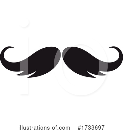 Royalty-Free (RF) Mustache Clipart Illustration by Vector Tradition SM - Stock Sample #1733697