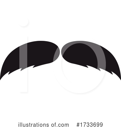 Royalty-Free (RF) Mustache Clipart Illustration by Vector Tradition SM - Stock Sample #1733699
