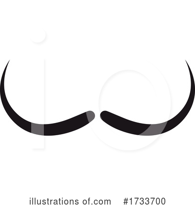 Royalty-Free (RF) Mustache Clipart Illustration by Vector Tradition SM - Stock Sample #1733700