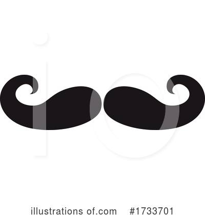 Royalty-Free (RF) Mustache Clipart Illustration by Vector Tradition SM - Stock Sample #1733701