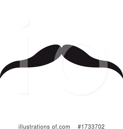 Royalty-Free (RF) Mustache Clipart Illustration by Vector Tradition SM - Stock Sample #1733702