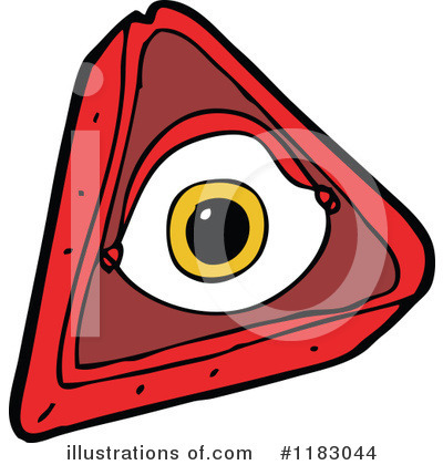 Royalty-Free (RF) Mystic Eye Clipart Illustration by lineartestpilot - Stock Sample #1183044