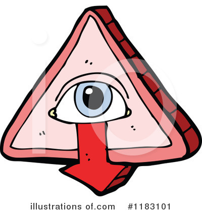 Royalty-Free (RF) Mystic Eye Clipart Illustration by lineartestpilot - Stock Sample #1183101