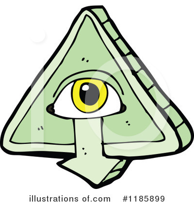 Royalty-Free (RF) Mystic Eye Clipart Illustration by lineartestpilot - Stock Sample #1185899