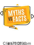 Myths Vs Facts Clipart #1780890 by Vector Tradition SM