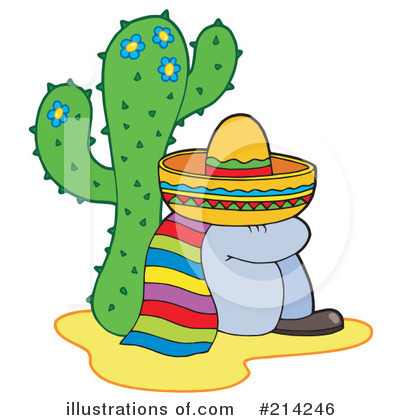 Cactus Clipart #214246 by visekart