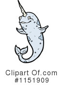 Narwhal Clipart #1151909 by lineartestpilot