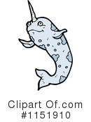 Narwhal Clipart #1151910 by lineartestpilot