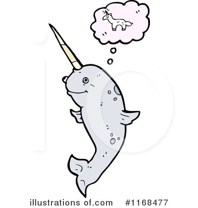 Narwhal Clipart #1168477 by lineartestpilot